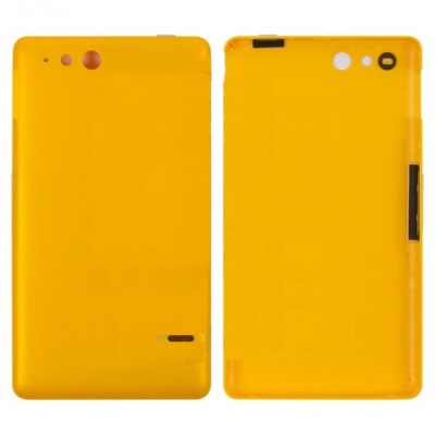 Back Panel Cover For Sony Xperia Go Yellow - Maxbhi Com