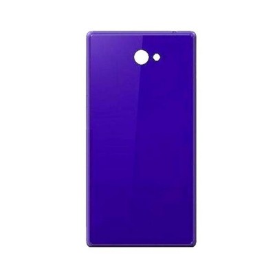 Back Panel Cover For Sony Xperia M2 Dual D2302 Purple - Maxbhi Com