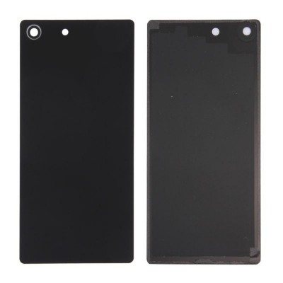 Back Panel Cover For Sony Xperia M5 Dual Black - Maxbhi Com