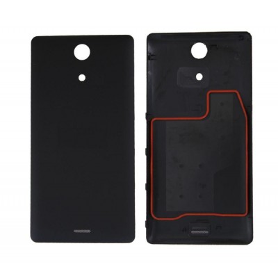 Back Panel Cover For Sony Xperia Zr Black - Maxbhi Com