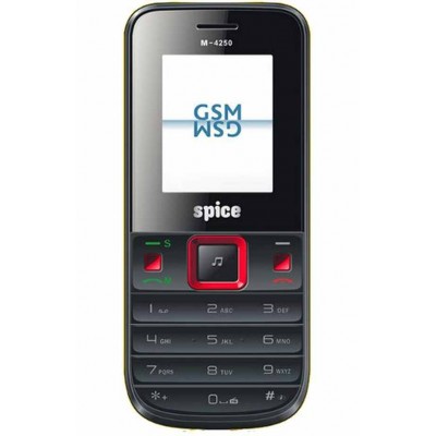 Back Panel Cover for Spice M-4250 - White