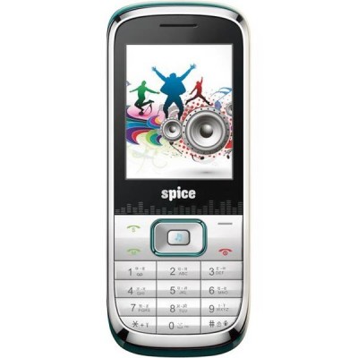 Back Panel Cover for Spice M-5250 Boss Item - Black