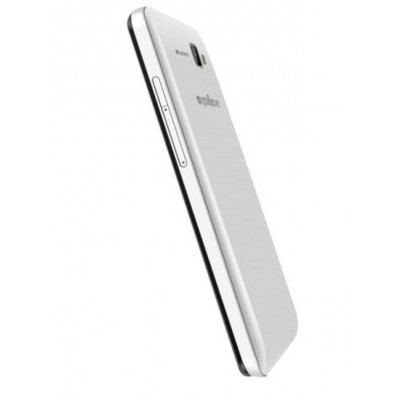 Back Panel Cover for Spice Mi-438 Stellar Glide - Silver
