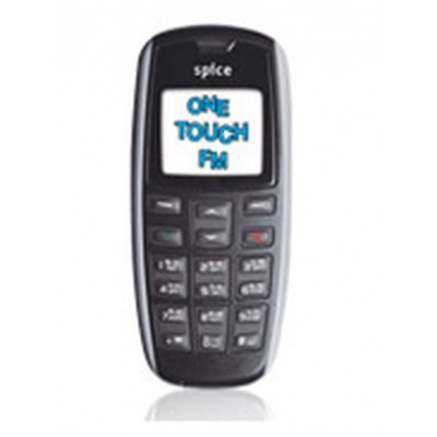 Back Panel Cover for Spice S450 - Black