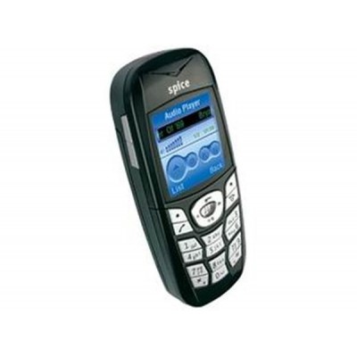 Back Panel Cover for Spice S600 - White