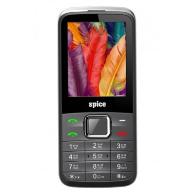 Back Panel Cover For Spice Boss Slender M5371 Black - Maxbhi.com