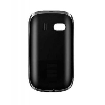 Back Panel Cover For Spice Flo M5670 Black Silver - Maxbhi.com