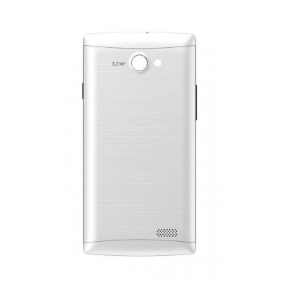 Back Panel Cover For Spice Life 404 Champagne Gold White - Maxbhi.com
