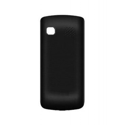 Back Panel Cover For Spice M5363 Boss Black - Maxbhi.com