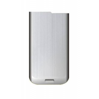 Back Panel Cover For Spice M5454 Silver - Maxbhi.com