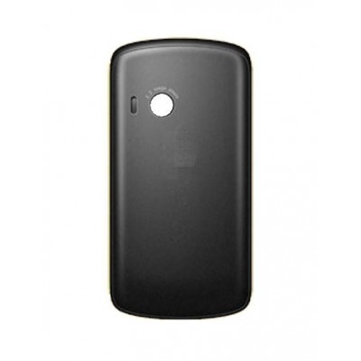 Back Panel Cover For Spice Mi350 Black - Maxbhi.com