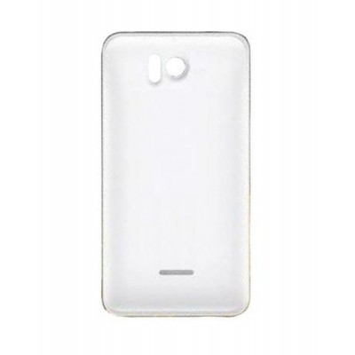 Back Panel Cover For Spice Mi355 Stellar Craze White - Maxbhi.com