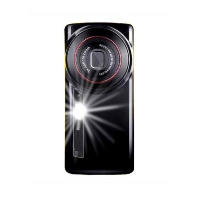 Back Panel Cover For Spice S1200 Black - Maxbhi.com