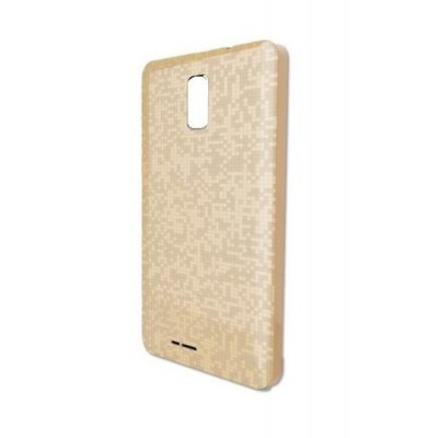 Back Panel Cover For Spice Smart Flo Mi348e Gold - Maxbhi.com