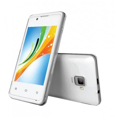 Back Panel Cover For Spice Smart Flo Mi358 White - Maxbhi.com