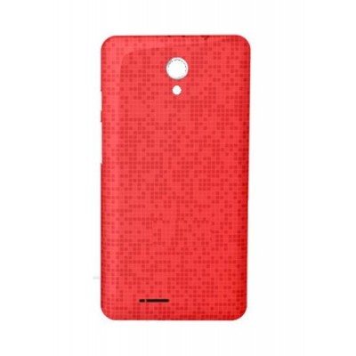 Back Panel Cover For Spice Smart Flo Mi403e Red - Maxbhi.com