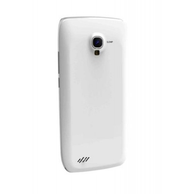 Back Panel Cover For Spice Stellar 360 Silver - Maxbhi.com