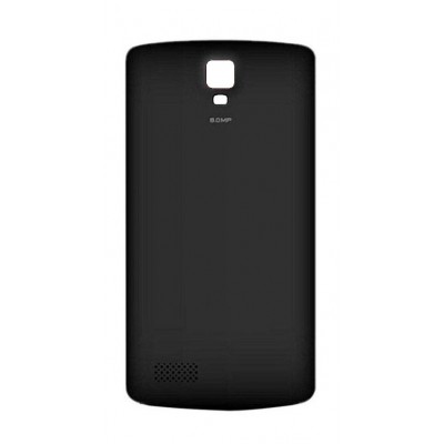 Back Panel Cover For Spice Stellar 507 Black - Maxbhi Com
