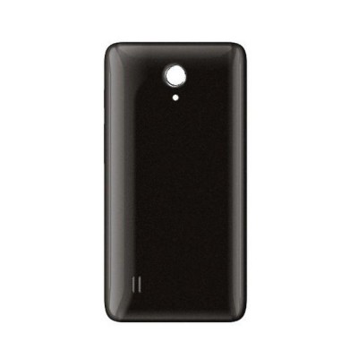 Back Panel Cover For Spice Mi492 Stellar Virtuoso Pro Plus Black - Maxbhi Com