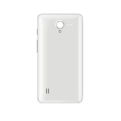 Back Panel Cover For Spice Mi492 Stellar Virtuoso Pro Plus White - Maxbhi Com