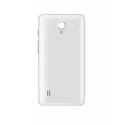 Back Panel Cover For Spice Virtuoso Pro Plus Mi492 Silver - Maxbhi.com