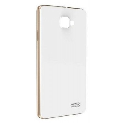 Back Panel Cover For Spice Xlife 406 White - Maxbhi Com