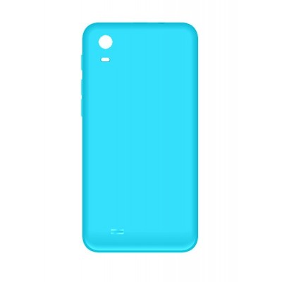Back Panel Cover For Spice Xlife 431q Blue - Maxbhi.com