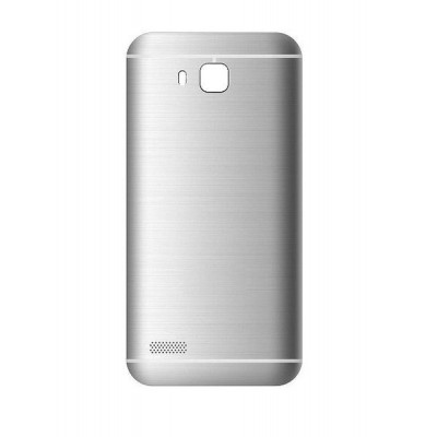 Back Panel Cover For Spice Xlife Dragon White - Maxbhi.com