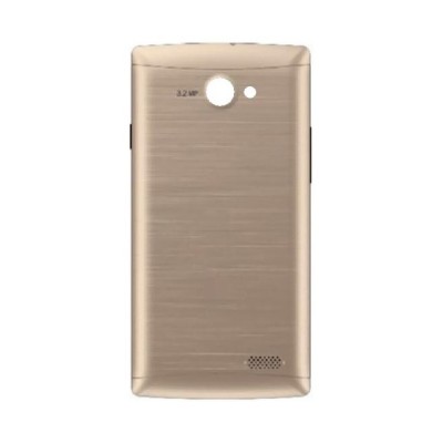 Back Panel Cover For Spice Xlife Mi404 Golden - Maxbhi.com