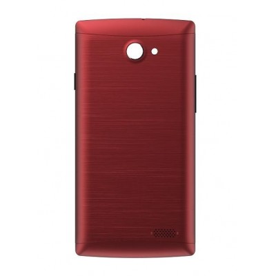 Back Panel Cover For Spice Xlife Mi404 Red - Maxbhi.com