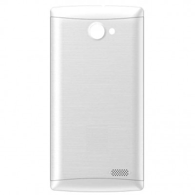 Back Panel Cover For Spice Xlife Mi404 White - Maxbhi Com
