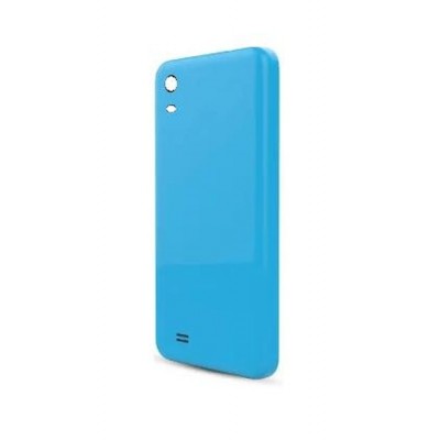 Back Panel Cover For Spice Xlife Mi431q Lite Blue - Maxbhi.com