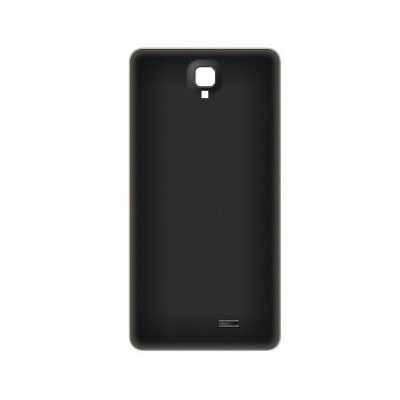 Back Panel Cover For Swipe Elite Note Black - Maxbhi.com