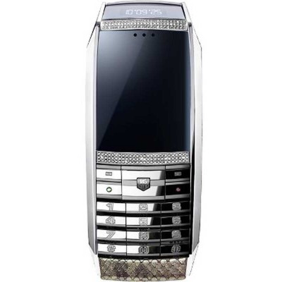 Back Panel Cover for Tag Heuer MERIDIIST Jewellery Light Diamonds - White