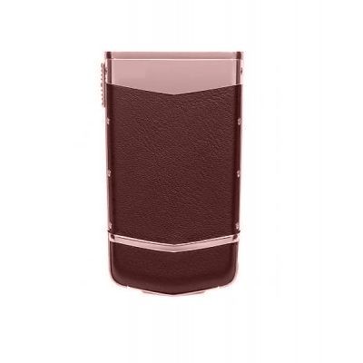 Back Panel Cover For Vertu Constellation Ayxta Brown - Maxbhi.com
