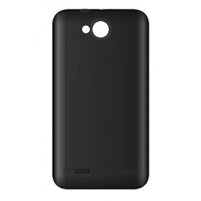 Back Panel Cover For Videocon Infinium Zest Flame Black - Maxbhi Com
