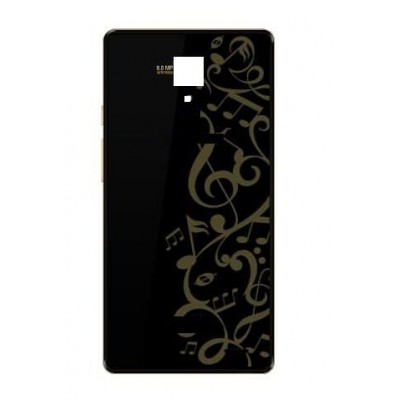 Back Panel Cover For Videocon Octa Core Z55 Delite Black - Maxbhi Com