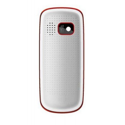 Back Panel Cover For Videocon V1400 Red White - Maxbhi.com