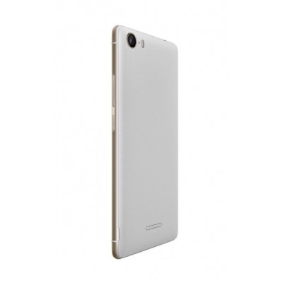 Back Panel Cover for Wiko Fever 4G - White & Gold