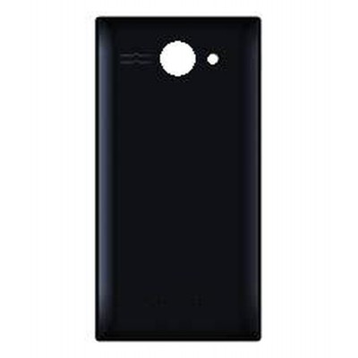 Back Panel Cover For White Cherry S2 Joy Black - Maxbhi.com