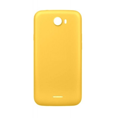 Back Panel Cover For Wiko Barry Yellow - Maxbhi.com