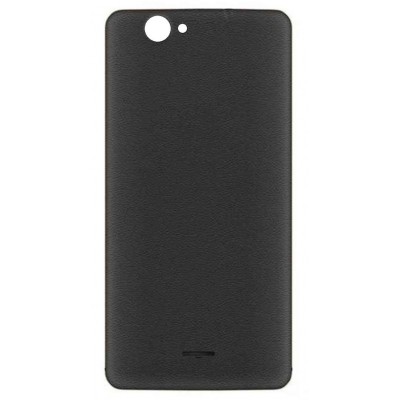 Back Panel Cover For Wiko Getaway Black - Maxbhi Com