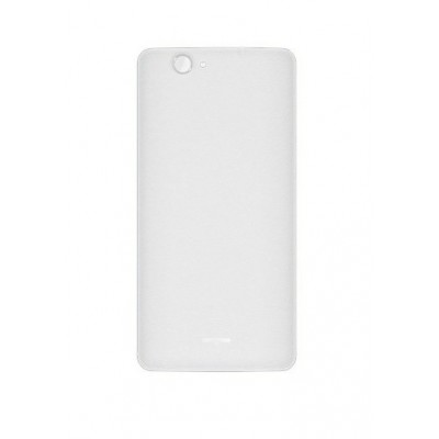 Back Panel Cover For Wiko Getaway Blanc Argent - Maxbhi.com
