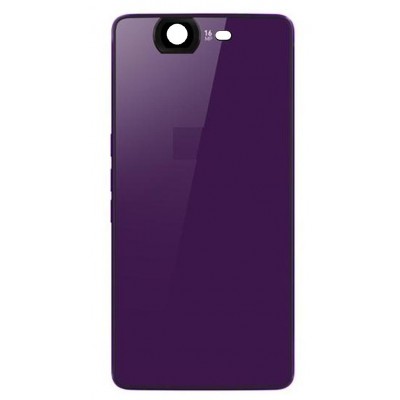 Back Panel Cover For Wiko Highway 4g Purple - Maxbhi Com