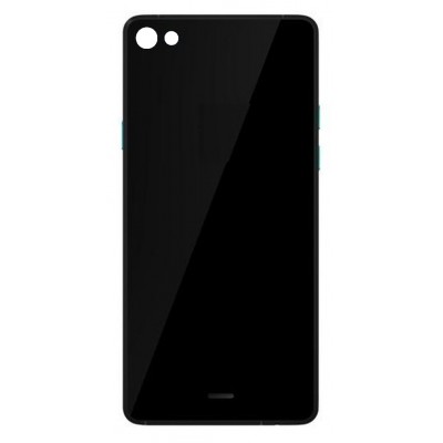 Back Panel Cover For Wiko Highway Pure 4g Black Bleen - Maxbhi Com