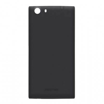 Back Panel Cover For Wiko Ridge 4g Black Grey - Maxbhi Com