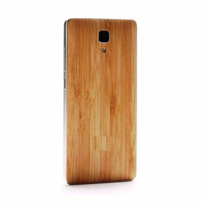 Back Panel Cover for Xiaomi Mi4 Limited Edition Wood Cover 16GB - Black