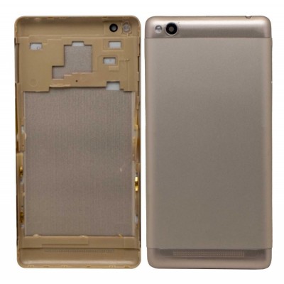 Back Panel Cover For Xiaomi Redmi 3s Gold - Maxbhi Com
