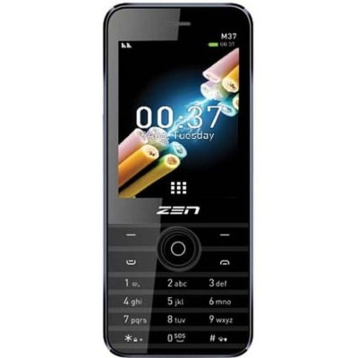 Back Panel Cover for Zen M37 - Black