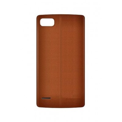 Back Panel Cover For Zen Elite Wow Brown - Maxbhi.com